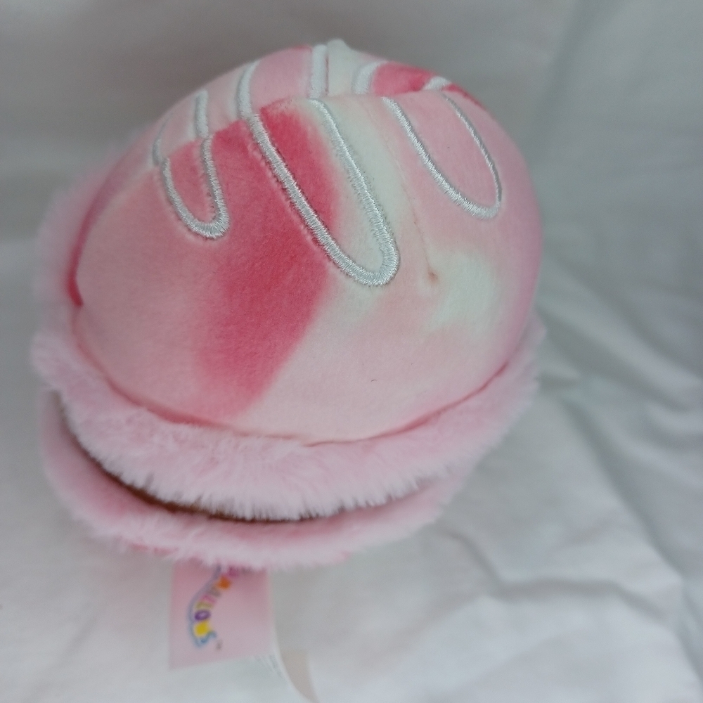 Squishmallows Pink and Brown Macaron Plush Toy - Picture 3 of 4